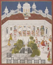 Mアリシンがアマルヴィラスでプジャを演奏